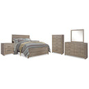 Signature Design by Ashley Culverbach B070B13 8 pc King Panel Bedroom Set IMAGE 1