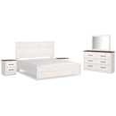 Signature Design by Ashley Gerridan B1190B19 7 pc King Panel Bedroom Set IMAGE 2