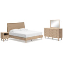 Signature Design by Ashley Cielden B1199B17 6 pc King Panel Bedroom Set IMAGE 1