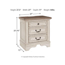Signature Design by Ashley Realyn B743B40 6 pc Full Panel Bedroom Set IMAGE 11