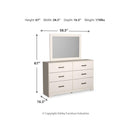 Signature Design by Ashley Stelsie B2588B10 6 pc Full Panel Bedroom Set IMAGE 13