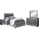 Signature Design by Ashley Lodanna B214B36 7 pc Queen Panel Bedroom Set IMAGE 1