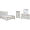 Signature Design by Ashley Robbinsdale B742B27 6 pc Queen Panel Bedroom Set IMAGE 1