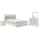 Signature Design by Ashley Altyra B2640B37 8 pc King Panel Bedroom Set IMAGE 1
