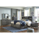 Signature Design by Ashley Caitbrook B476B30 8 pc California King Bookcase Storage Bedroom Set IMAGE 1