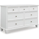 Signature Design by Ashley Fortman B680B17 6 pc King Panel Bedroom Set IMAGE 3