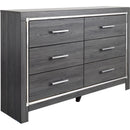 Signature Design by Ashley Lodanna B214B25 7 pc King Panel Storage Bedroom Set IMAGE 3