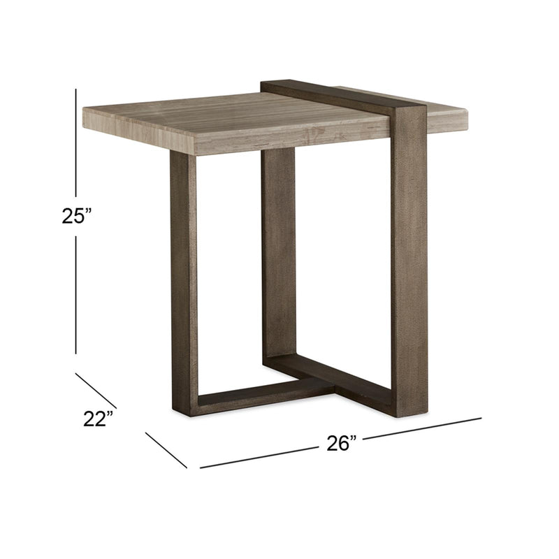 Magnussen Wiltshire End Table T4701-03B/T4701-03T IMAGE 2
