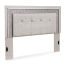 Signature Design by Ashley Zyniden B2114-57 Queen Upholstered Panel Headboard IMAGE 1