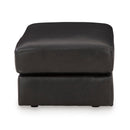 Signature Design by Ashley Amiata Leather Match Ottoman 5740514C IMAGE 3