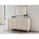 Signature Design by Ashley Cadmori 6-Drawer Dresser with Mirror B2615-231/B2615-36 IMAGE 6