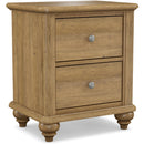 Durham Furniture Nightstands 2 Drawers 3202-A202 AGWH IMAGE 1