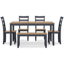 Signature Design by Ashley Gesthaven 6 pc Dinette D399-325 IMAGE 2
