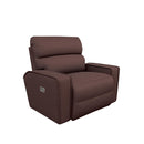 La-Z-Boy Maddox Power Reclining Chair and A Half w/ Headrest & Lumbar - Burgundy IMAGE 1