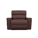 La-Z-Boy Maddox Power Reclining Chair and A Half w/ Headrest & Lumbar - Burgundy IMAGE 2