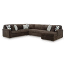 Signature Design by Ashley Midnight-Madness 98104S3 4 pc Sectional with Chaise IMAGE 1