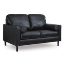 Signature Design by Ashley Bryceview Stationary Leather Match Loveseat 2120535C IMAGE 1