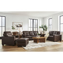 Signature Design by Ashley Santorine Leather Match Queen Sofabed 2170639C IMAGE 16