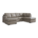 Signature Design by Ashley Amuleto Leather Match 2 pc Sectional 2240502C/2240517C IMAGE 1
