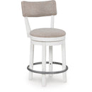 Signature Design by Ashley Robbinsdale D642-224 Upholstered Swivel Barstool IMAGE 1