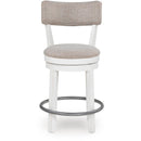 Signature Design by Ashley Robbinsdale D642-224 Upholstered Swivel Barstool IMAGE 2