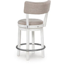 Signature Design by Ashley Robbinsdale D642-224 Upholstered Swivel Barstool IMAGE 4