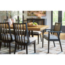 Signature Design by Ashley Galliden D841-55 Rectangular Dining Room Extension Table IMAGE 12
