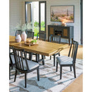 Signature Design by Ashley Galliden D841-55 Rectangular Dining Room Extension Table IMAGE 9