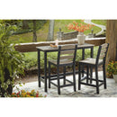 Signature Design by Ashley Shoreline Beach PCP221-113 Counter Table Set IMAGE 6