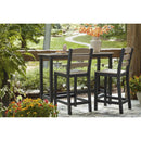 Signature Design by Ashley Shoreline Beach PCP221-113 Counter Table Set IMAGE 9