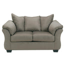 Signature Design by Ashley Darcy Stationary Fabric Loveseat 7500535 IMAGE 1