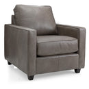 Decor-Rest Furniture Stationary Leather Chair 3855-C IMAGE 1
