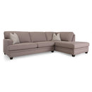 Decor-Rest Furniture Fabric Sectional 2696-17/2696-42 IMAGE 1