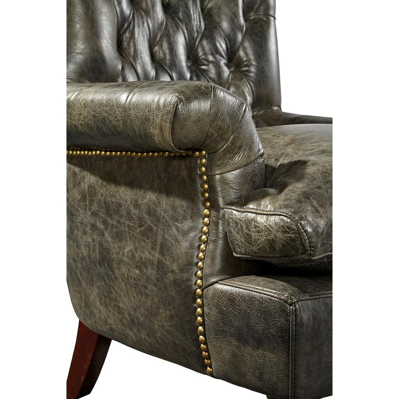 Furniture Classics Stationary Leather Chair 17-04 IMAGE 3