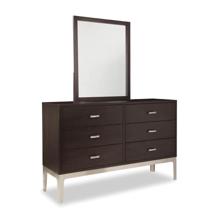 Durham Furniture Defined Distinction Dresser Mirror 157-181 IMAGE 2