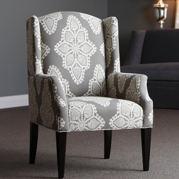 Brentwood Classics Reid Stationary Fabric Accent Chair Reid 153-20 Accent Chair - Savona Chinchilla IMAGE 1