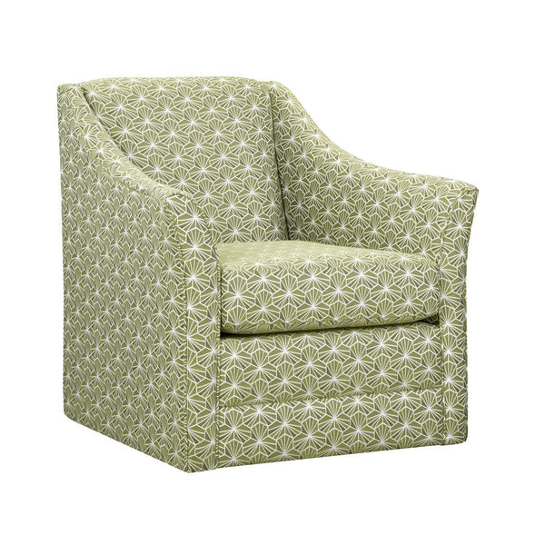 Brentwood Classics Eliza Swivel Fabric Accent Chair Eliza 271-24 Accent Chair - Nagaoka Green IMAGE 1