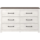 Signature Design by Ashley Gerridan 6-Drawer Dresser B1190-31 IMAGE 2