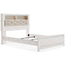Signature Design by Ashley Altyra Queen Upholstered Bookcase Bed B2640-65/B2640-54/B2640-96 IMAGE 5