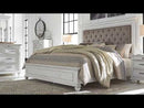 Benchcraft Kanwyn California King Upholstered Panel Bed B777-158/B777-56/B777-94 EXTERNAL_VIDEO 1