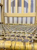 Vintage Primitive Slat-Back Armchair