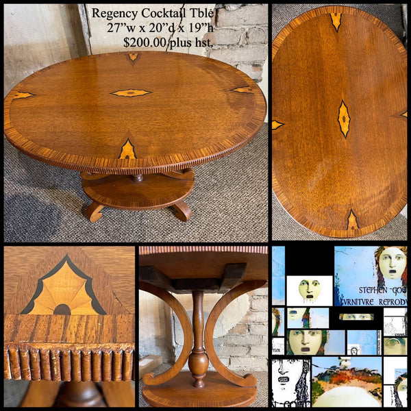 Regency Cocktail Table