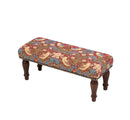 Strawberry Thief Red, Narrow Stool