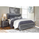  Signature Design by Ashley Lodanna B214B26 7 pc King Panel Bedroom Set IMAGE 2