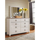  Signature Design by Ashley Willowton B267B37 6 pc Queen Panel Bedroom Set IMAGE 3