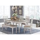  Signature Design by Ashley Skempton D394D5 6 pc Dining Set IMAGE 1