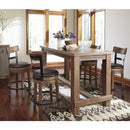  Signature Design by Ashley Pinnadel Counter Height Stool D542-124 IMAGE 4
