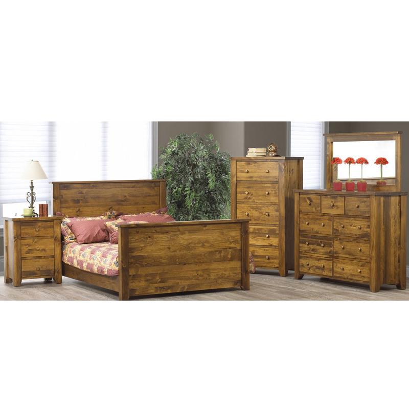 Vokes Furniture Rough Sawn 5-Drawer Chest Rough Sawn 850-405 IMAGE 2