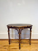 Walnut Burl  Veneer Occasional Table