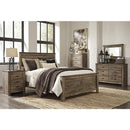  Signature Design by Ashley Trinell B446-54 Queen Panel Footboard IMAGE 2